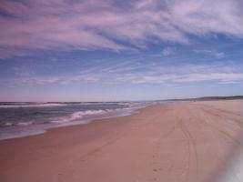 Am oestlichen Strand von Point Lookout